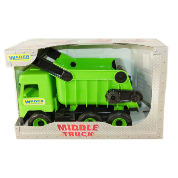 54701 Авто "Middle truck" самоскид (св. зелений) в коробці