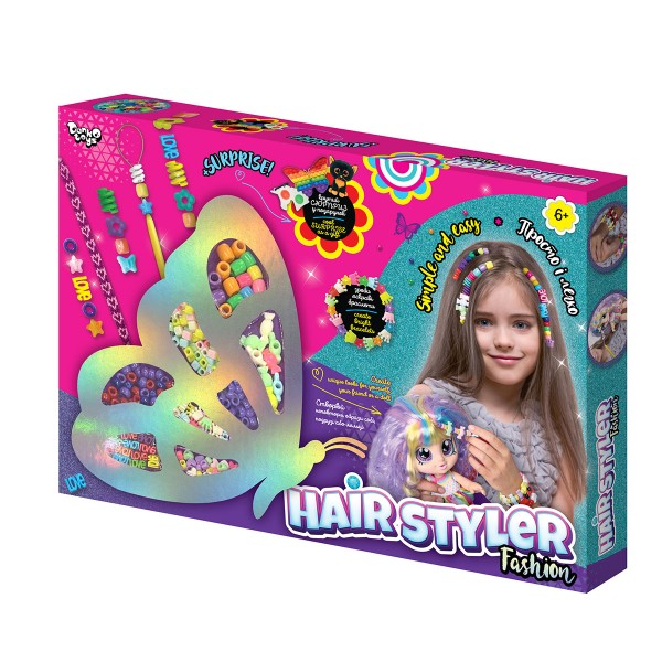 164200 Креативна творчість "Hair Styler. Fashion" метелик