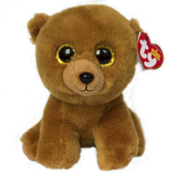 195129 Дитяча іграшка м’яконабивна Beanie Babies Буре ведмежа "Brownie" стандарт