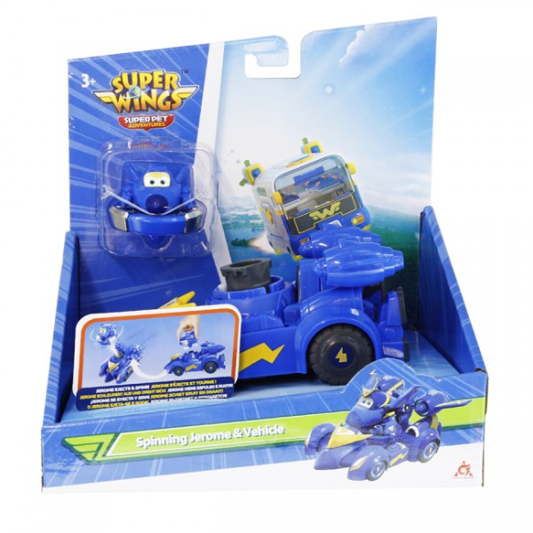 173534 Ігровий набір Super Wings Spinning Vehicle Джером (Jerome)