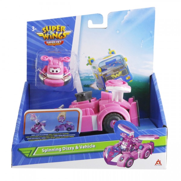 173536 Ігровий набір Super Wings Spinning Vehicle Діззі (Dizzy)