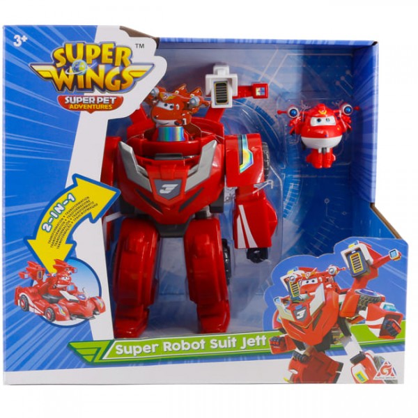 173537 Ігровий набір Super Wings Super Robot Suit Джетт (Jett)