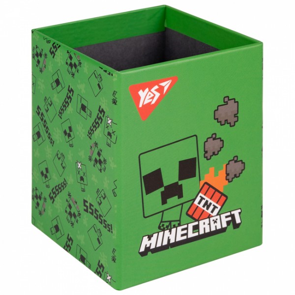 228076 Стакан для письмового приладдя Yes "Minecraft", картон