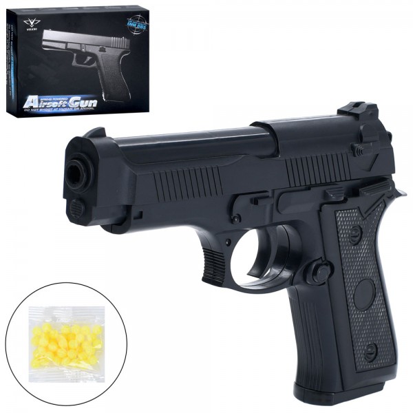 244285 Пістолет 038 пластикові кулі, кор., 23-17-5 см.