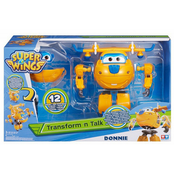 195505 Іграшка трансформер Super Wings Арт. YW710320 Donnie, розмов.