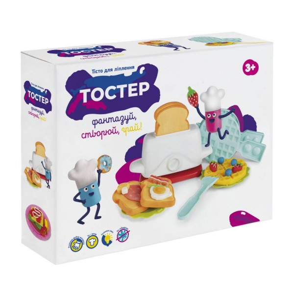 248136 Набір для дитячого ліплення "Тостер"