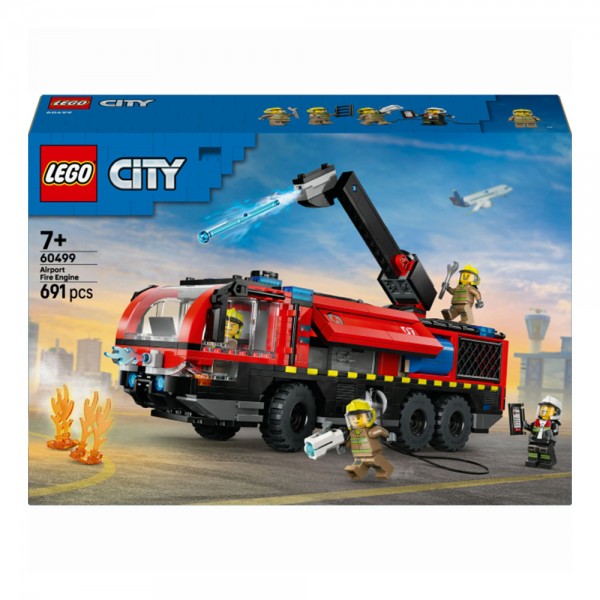 246121 Конструктор Пожежна вантажівка в аеропорту
