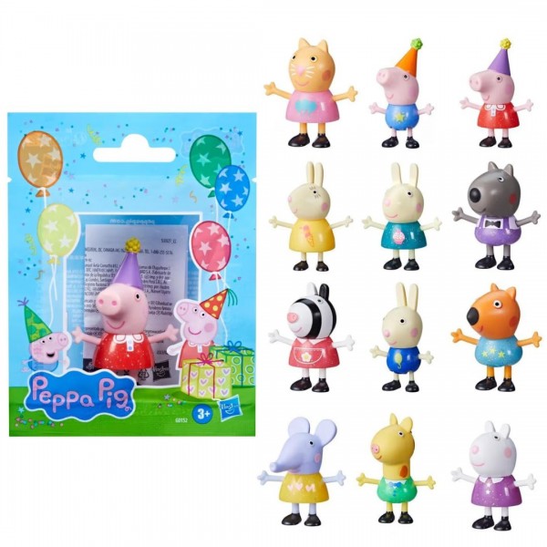 244614 Фігурка PEPPA FIGURINES – ВЕЧІРКА ДРУЗІВ (в асорт., 12 видів)