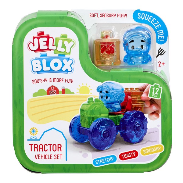 244563 Сенсорний конструктор JELLY BLOX - БАРВИСТИЙ ТРАКТОР
