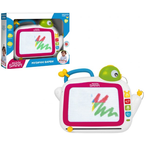 245243 Розвивальна магнітна дошка KIDDI SMART - МУЗИЧНІ БАРВИ (українська)