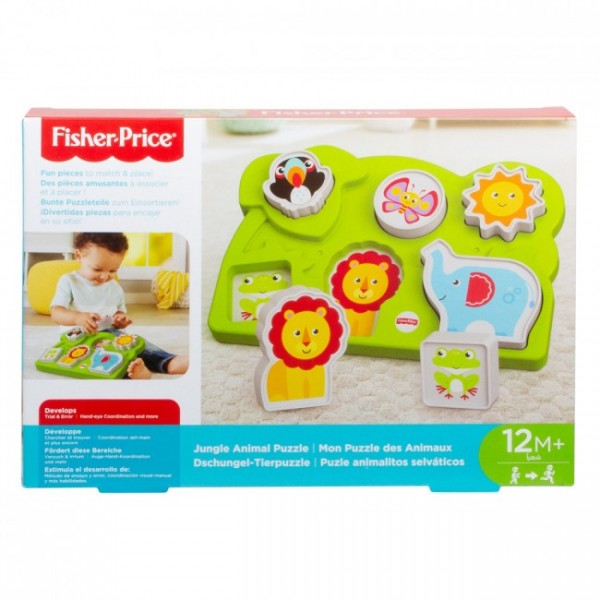 92648 Пазл "Друзі з джунглів" Fisher-Price