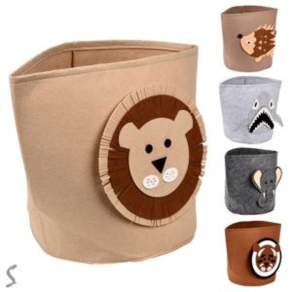 255919 Кошик для іграшок складаний "Animals" 30*34см R100581