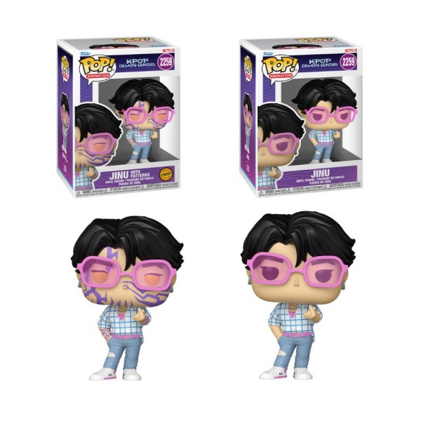 249988 Ігрова фігурка FUNKO POP серії "Кейпоп-мисливиці на демонів" - ДЖІНУ (W/CH)