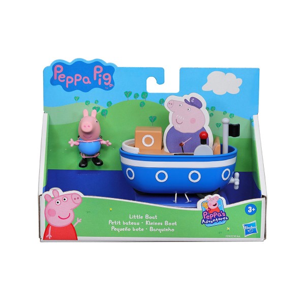 147575 Ігровий набір Peppa - КОРАБЕЛЬ ДІДУСЯ ПЕППИ (корабель, фігурка Джорджа)