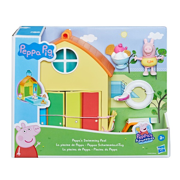 187545 Ігровий набір Peppa - ПЕППА В БАСЕЙНІ (басейн, фігурка, аксесуари)