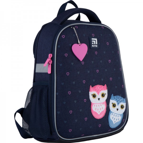126708 Рюкзак Kite Education каркасний 555 Lovely owls 