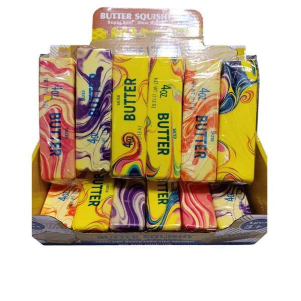 253352 Сквіш антистрес BUTTER радуга