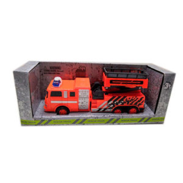 64755 Пожежна машинка YD0201 інерц., 2 кольори, лист, 25,5-19-6 см.