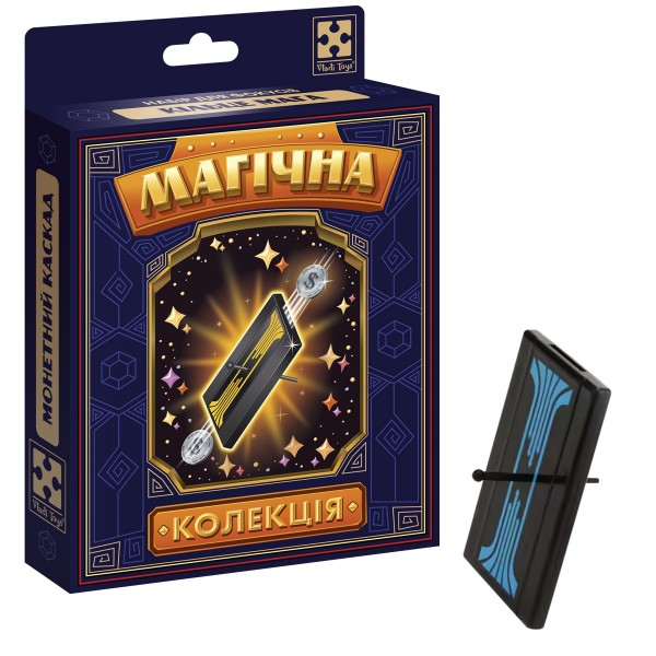 225057 Гра настільна Vladi Toys набір для фокусу. Магічна колекція. Монетний каскад. VT6012-07