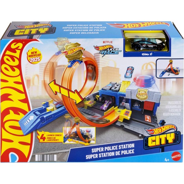 215541 Ігровий набір "Суперполіцейський відділок" Hot Wheels