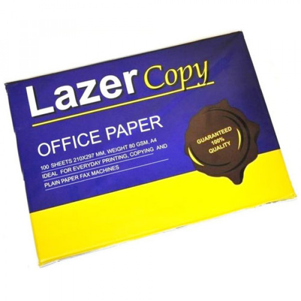 18966 Папір для лазерного друку  Lazer Copy А4 п80 100л