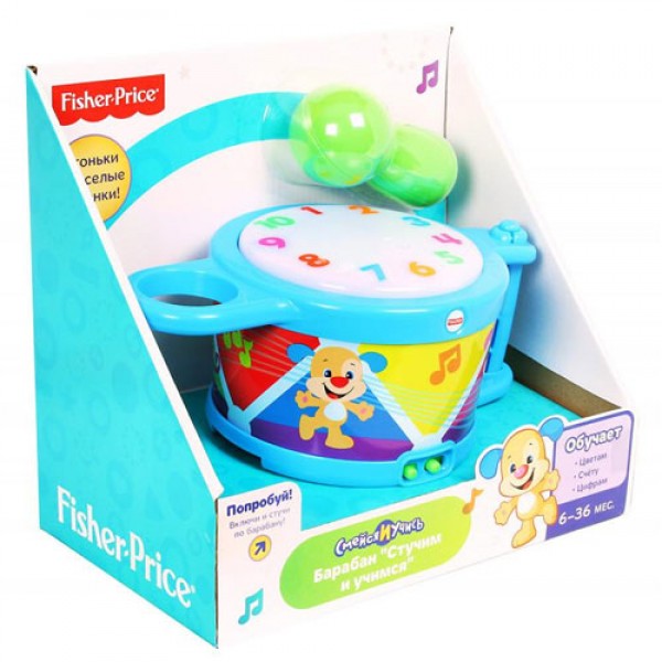 181656 Розумний барабан (рос.) Fisher-Price