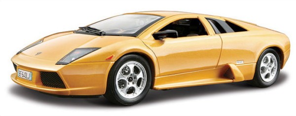 192522 Автомодель - LAMBORGHINI MURCIELAGO (асорті жовтий, білий, 1:24)