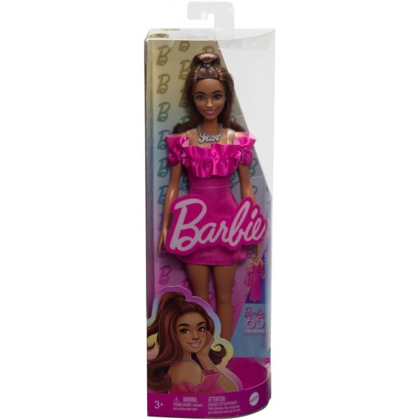 165904 Лялька Barbie "Модниця" в рожевій мінісукні з рюшами