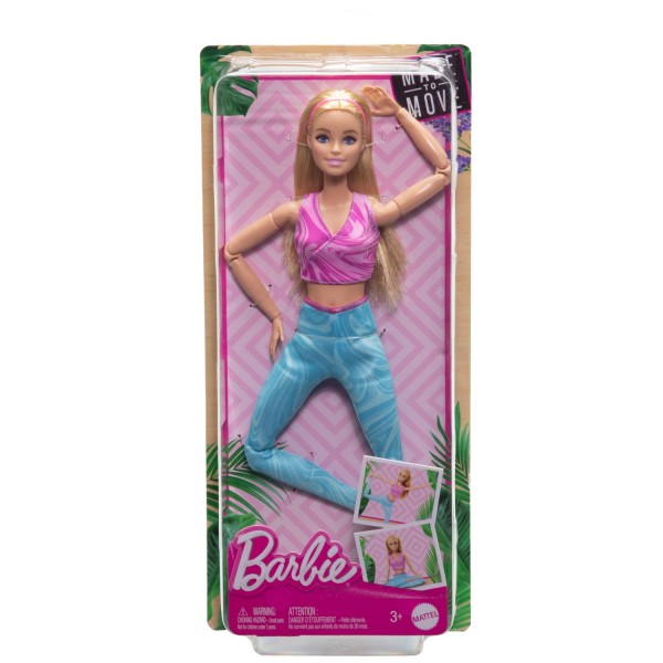 164722 Лялька Barbie серії "Рухайся як я" блондинка