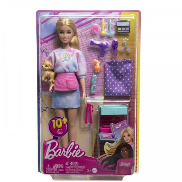 162082 Лялька Barbie Малібу "Стилістка"