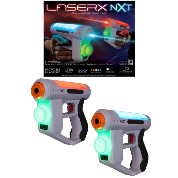259173 Набір для лазерних боїв – LASER X NXT MICRO ДЛЯ ДВОХ ГРАВЦІВ
