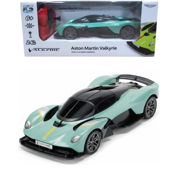 247280 Автомобіль KS DRIVE на р/к - ASTON MARTIN VALKYRIE (1:24, 2.4 ГГц, шавлієвий)