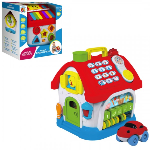 247115 Ігровий центр KIDDI SMART – SMART-БУДИНОЧОК (українська, світло)