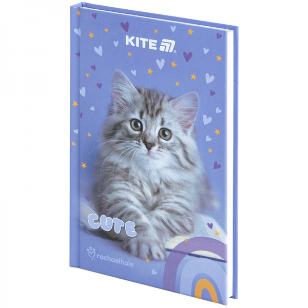 228293 Книга записна тверда обкл. А6, 80арк. кл. RH