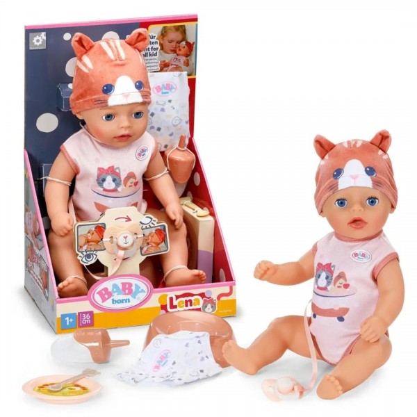 250646 Лялька BABY BORN – ЛЕНА У КОСТЮМІ КОТИКА (36 см, з аксес.)