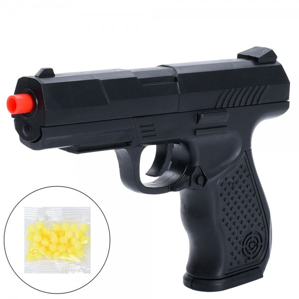 244393 Пістолет P9 17см, пластикові кулі, у пакеті, 24-18-3см