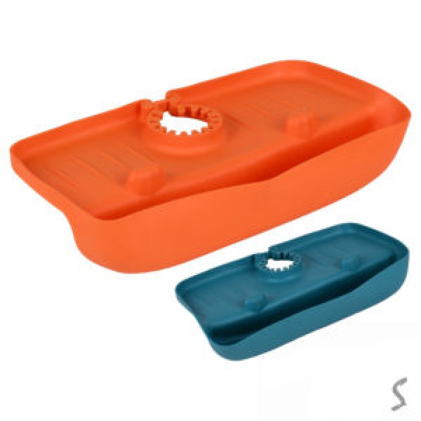 243444 Килимок дренажний для раковини під кран 27*13см., R34896