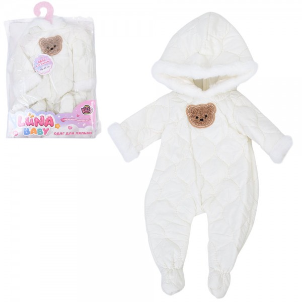 245783 Вбрання для ляльки AKG-0028 (120шт) для ляльки 40-45см, у пакеті, 21-31-2см