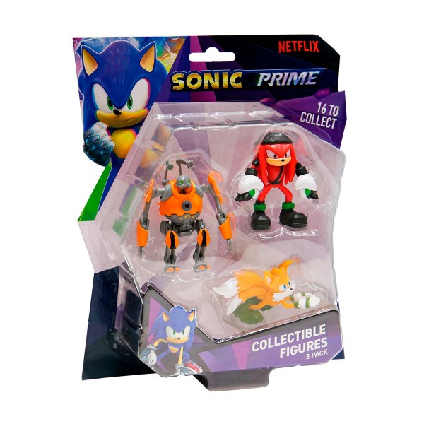 182454 Набір ігрових фігурок SONIC PRIME – ЕҐФОРСЕР, НАКЛЗ, ТЕЙЛЗ (3 фiгурки, 6,5 cm)