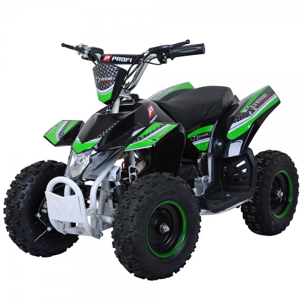 27905 Квадроцикл HB-EATV 800K-5 мотор 800W, 3 акум. 12A/12V, швидкість 30 км/г., вага до 100 кг, зелений.