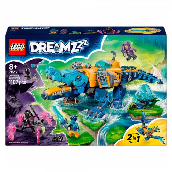 246123 Конструктор Підводний човен-крокодил