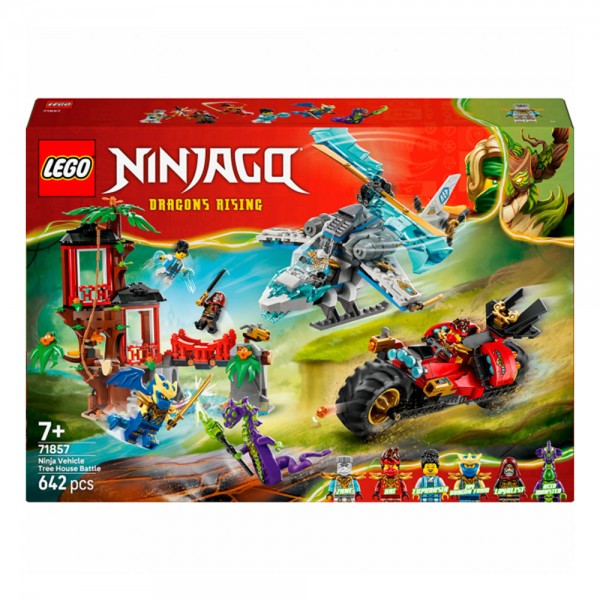 246070 Конструктор Автомобільна битва ніндзя біля будинку на дереві