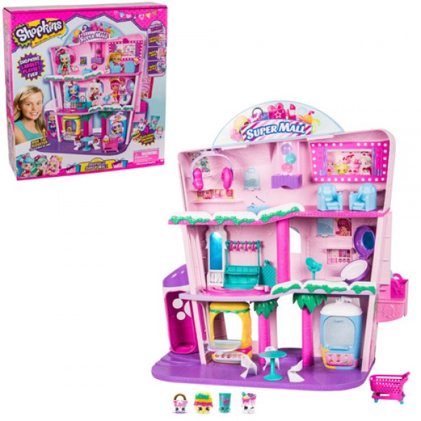 199855 Ігровий набір SHOPKINS SHOPPIES - РОЗВАЖАЛЬНИЙ ЦЕНТР (з аксесуарами)