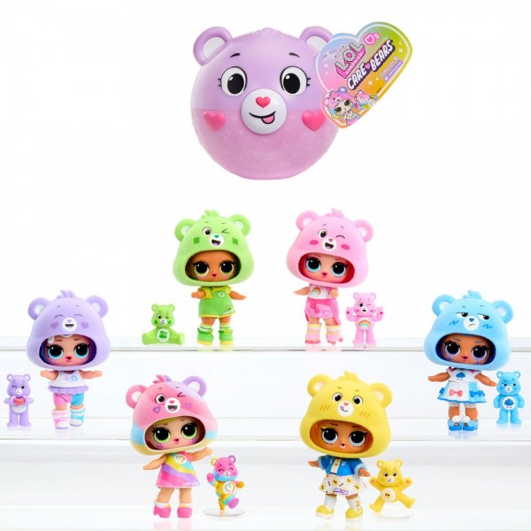 244596 Ігровий набір з лялькою L.O.L. SURPRISE! серії "Loves Care Bears" – ДБАЙЛИВІ ВЕДМЕДИКИ ( в диспл.)