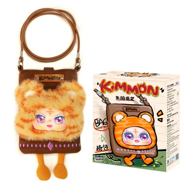 244603 Крос-боді сумка POP TOP Kimmon - МАНДРІВНІ ТВАРИНКИ (у дисп., в ас.)