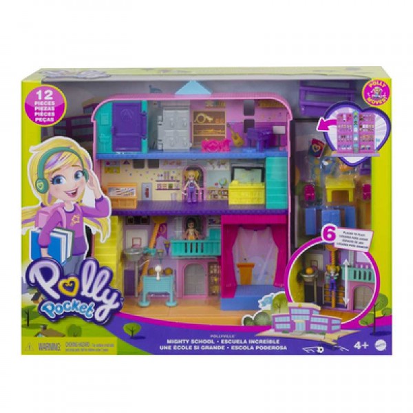 136565 Ігровий набір "Школа" Полівіль Polly Pocket