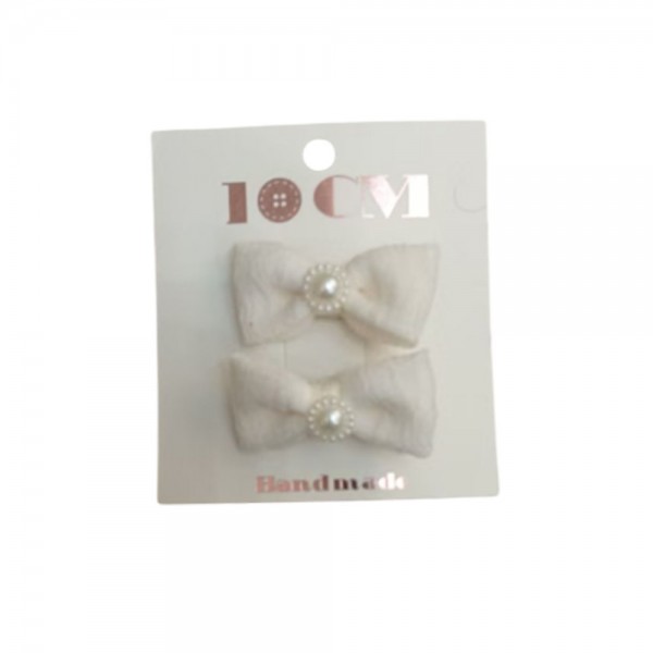 229839 Набір заколок FG241025034 2 шт. в наборі, бант, лист, 8,5-12-2,5 см.