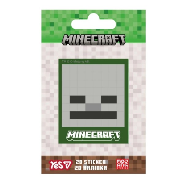 253674 Наліпка 2D Yes "Minecraft.Skeleton"