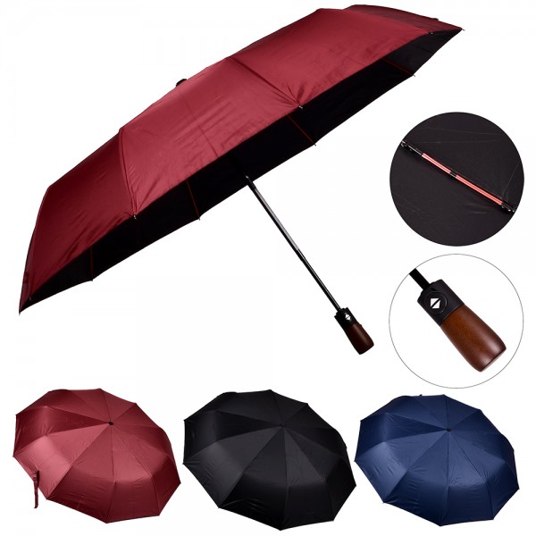 225415 Парасолька автомат зміцнена d110см 10сп R98169