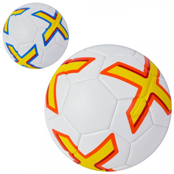 153529 М'яч футбольний MS 3604 розмір 5, ПУ, 340-360г, 2 кольори, кул.